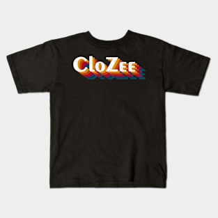 retro vintage CloZee Kids T-Shirt